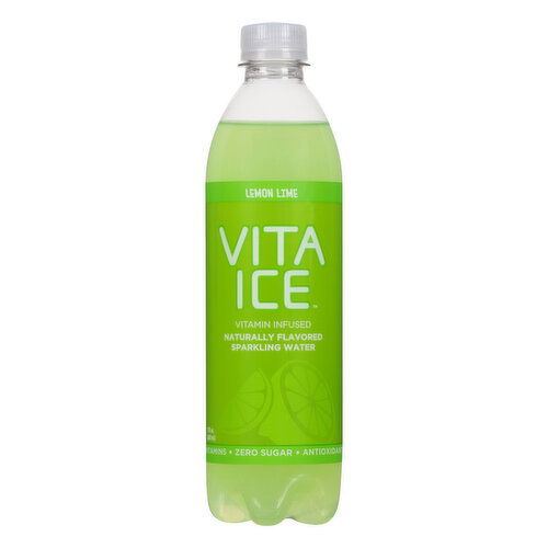 Vita Ice Sparkling Water, Lemon Lime