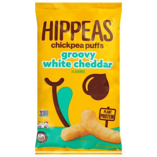 Hippeas Groovy White Cheddar Chickpea Puffs