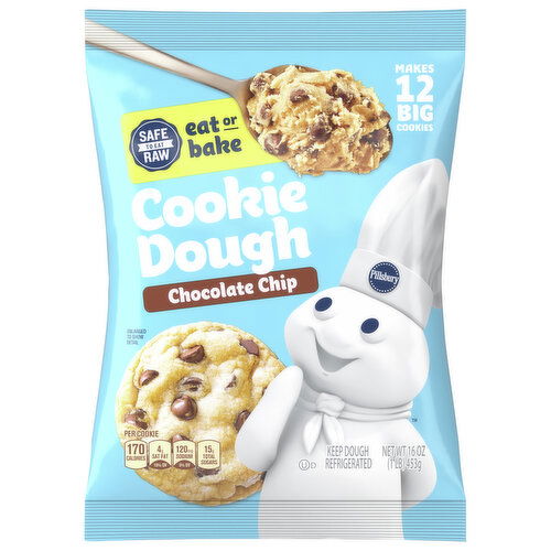 Pillsbury Chocolate Chip Cookie Dough