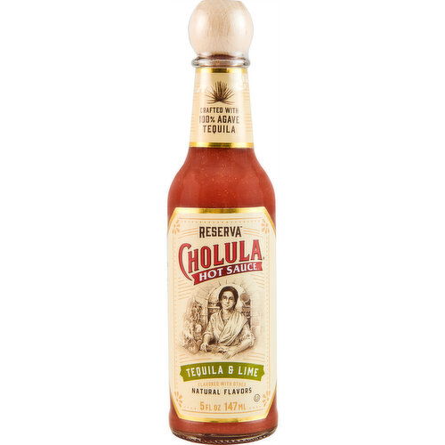 Cholula Reserva Tequila & Lime Hot Sauce