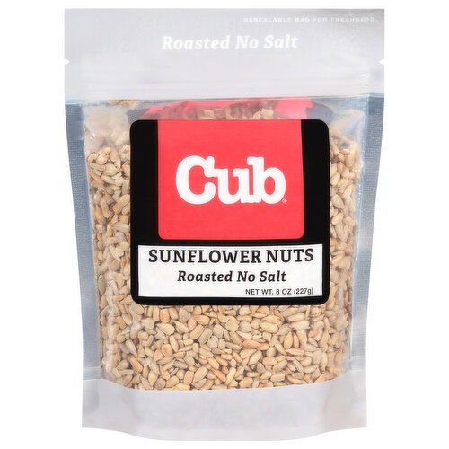 Bergin Roasted Sunflower Seeds, No Salt
