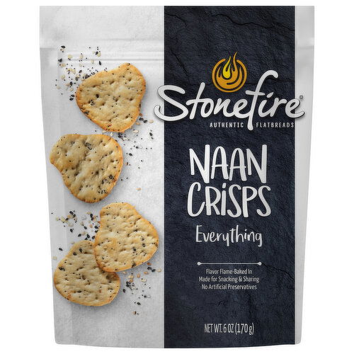 Stonefire Everything Naan Crisps