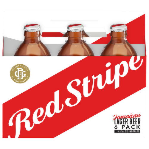 Red Stripe Beer, Jamaican, 6 Pack