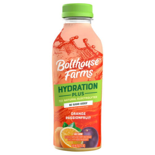 Bolthouse Farms Juice Drink, Orange Passionfruit, Hydration Plus