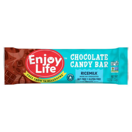 Enjoy Life Chocolate Candy Bar, Ricemilk