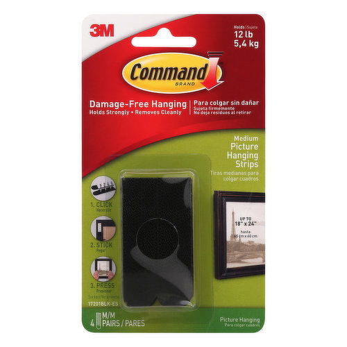 Command Hanging Strips, Picture, Medium