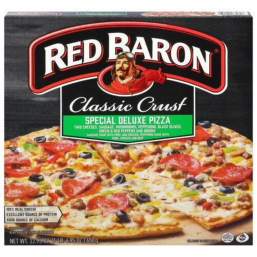 Red Baron Pizza, Special Deluxe, Classic Crust