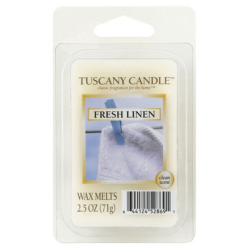 Tuscany Candle Wax Melts, Fresh Linen