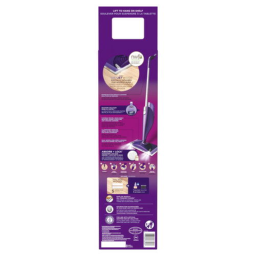 Swiffer WetJet Swiffer WetJet Wood Starter Kit (1 Mop, 5 Pads, 1 Cleaning Solution)