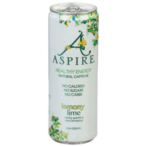 Aspire Energy Drink, Lemony Lime