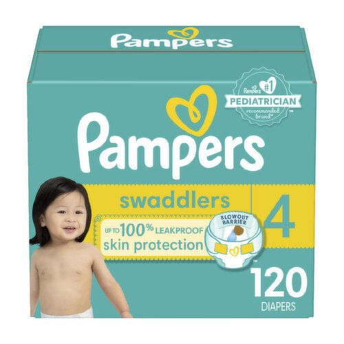 Pampers Swaddlers Swaddlers Diaper Size 4