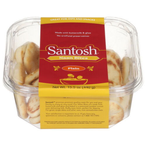 Santosh Naan Bites, Plain