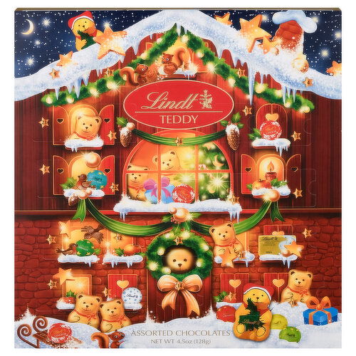 Lindt Teddy Chocolates, Assorted