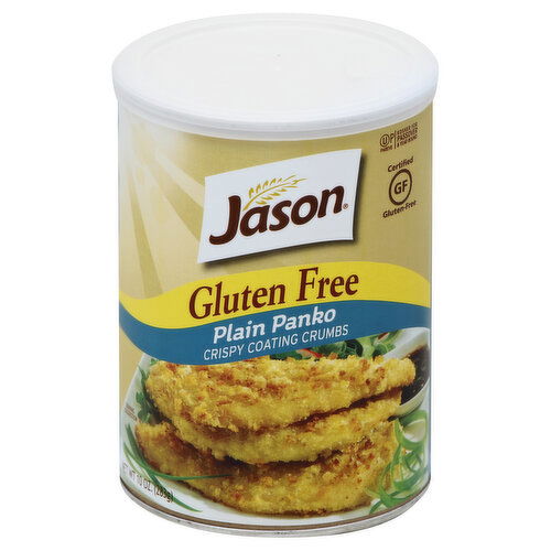 Jason Coating Crumbs, Gluten Free, Plain Panko