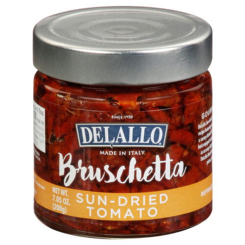 Delallo Bruschetta, Sun-Dried Tomato