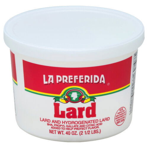 La Preferida Lard