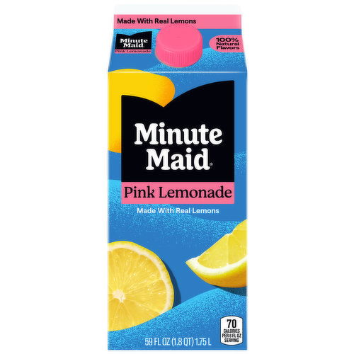 Minute Maid Minute Maid Pink Lemonade  Pink Lemonade, Fruit Drink