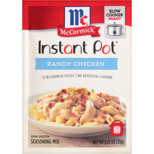 McCormick Instant Pot Ranch Chicken Instant Pot Seasoning Mix