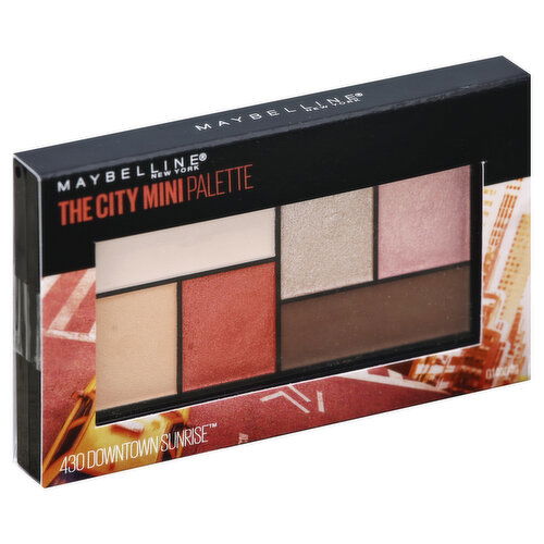 maybelline Eyeshadow Pallete, The City Mini, Downtown Sunrise 430