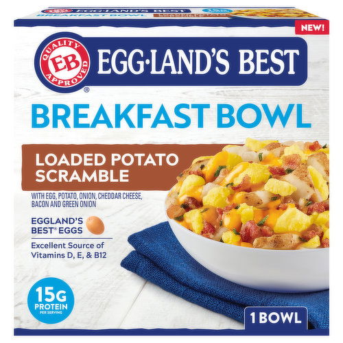 Eggland's Best Breakfast Bowl, Loaded Potato Scramble