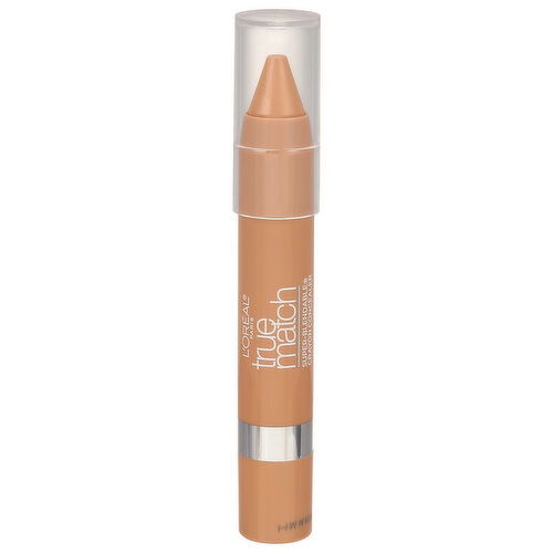 L'Oreal True Match Crayon Concealer, Super-Blendable, Medium/Deep W6-7-8