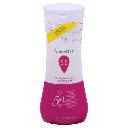 Summer's Eve Simply Sensitive Cleansing Wash