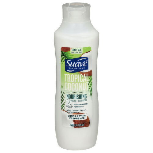 Suave Essentials Nourishing Tropical Coconut Conditioner Family Size