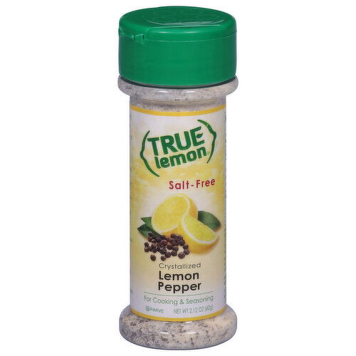 True Lemon Lemon Pepper, Salt-Free, Crystallized