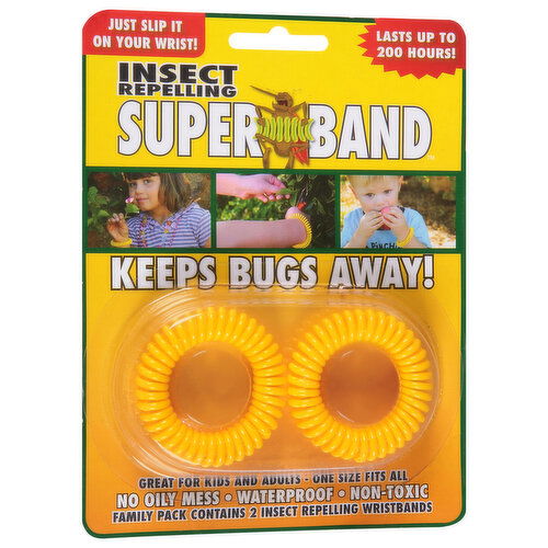 Super-Band Insect Repelling Wristbands