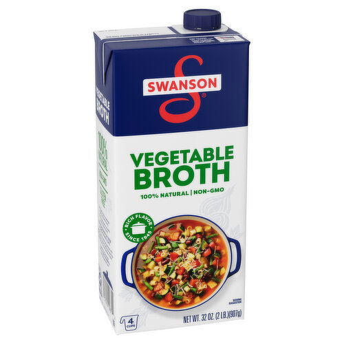 Swanson® 100% Natural Vegetable Broth