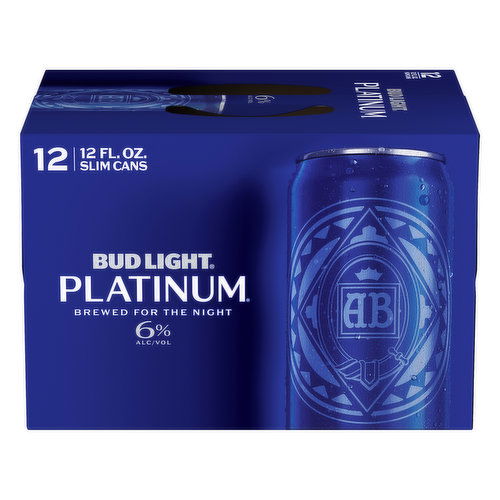 Bud Light Beer, Platinum