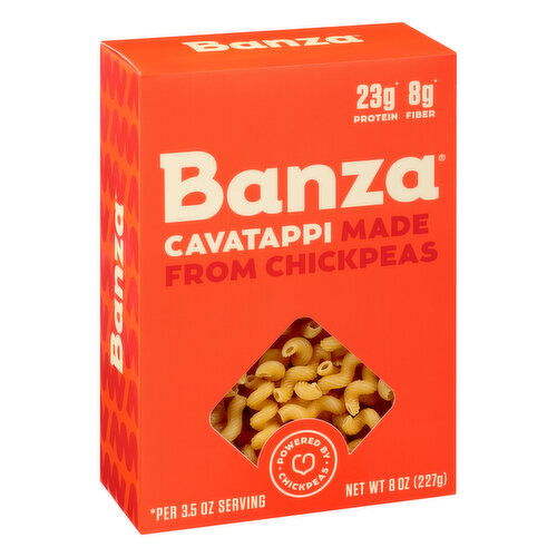 Banza Cavatappi, Made from Chickpeas