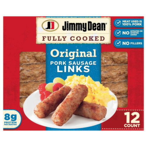 Jimmy Dean Fully Cooked Original Pork Breakfast Sausage Links