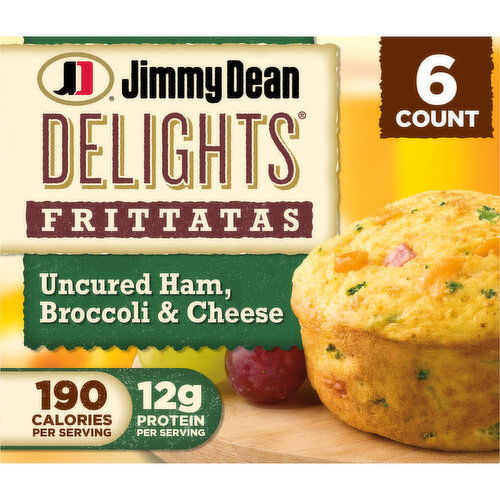 Jimmy Dean Delights Delights Ham, Broccoli & Cheese Frittatas