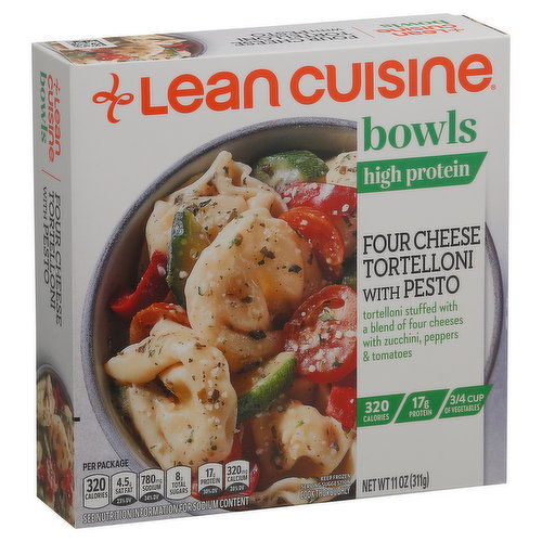 Lean Cuisine Bowls Four Cheese Tortelloni with Pesto
