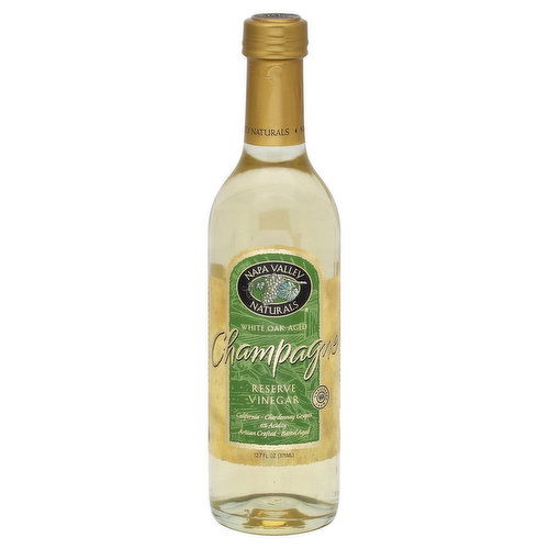 Napa Valley Naturals Vinegar, Reserve, Champagne