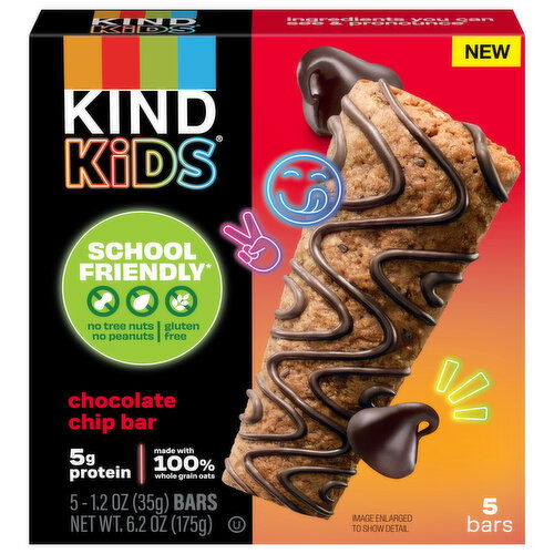 Kind Kids Bars, Chocolate Chip