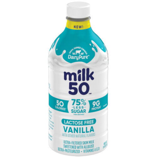 DairyPure Milk50 Vanilla Lactose Free Skim Milk