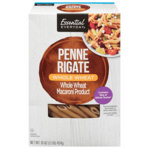 Essential Everyday Penne Rigate, Whole Wheat