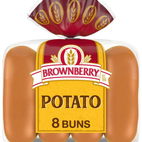 Brownberry Potato Buns, 8 count, 16 oz