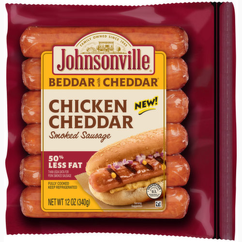 Johnsonville Chicken Cheddar Smoked Sausage