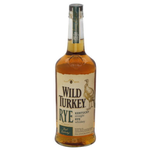 Wild Turkey Whiskey, Kentucky Straight Rye