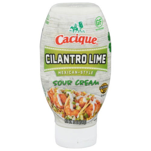 Cacique Cacique Sour Cream, Cilantro Lime, Mexican-Style