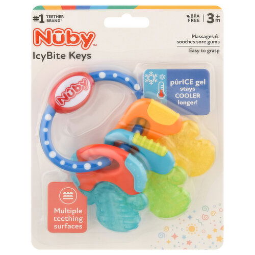 Nuby IcyBite Keys, 3m+