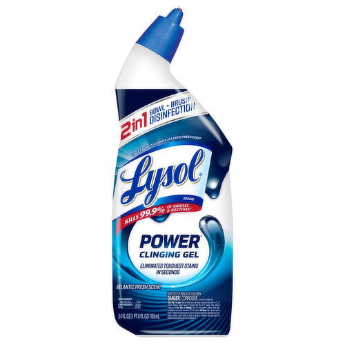 Lysol Power Atlantic Fresh Scent Clinging Gel