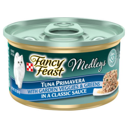 Fancy Feast Medleys Cat Food, Gourmet, Tuna Primavera