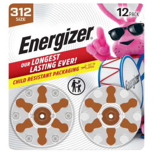 Energizer Size 312 Batteries
