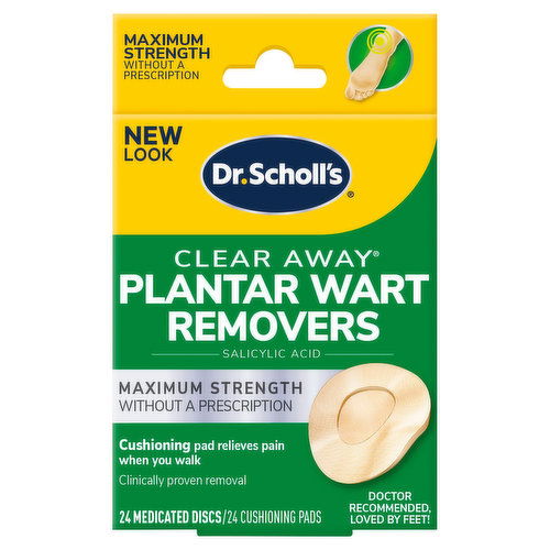 Dr. Scholl's Clear Away Wart Removers, Plantar