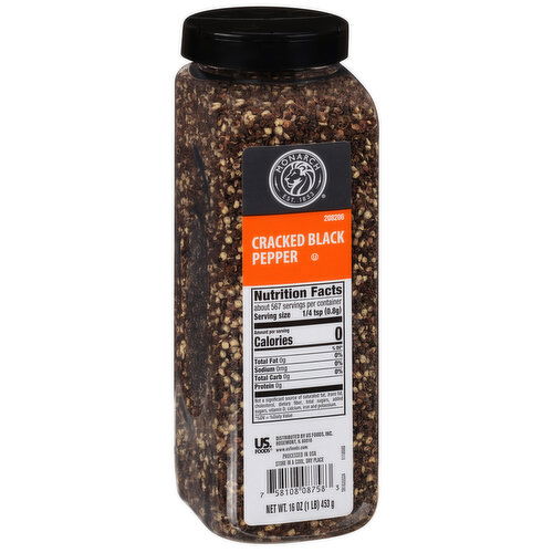 Monarch Black Pepper, Cracked