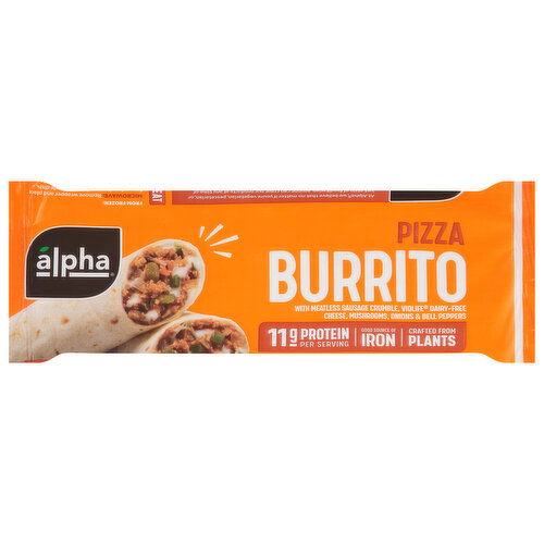 Alpha Burrito, Pizza